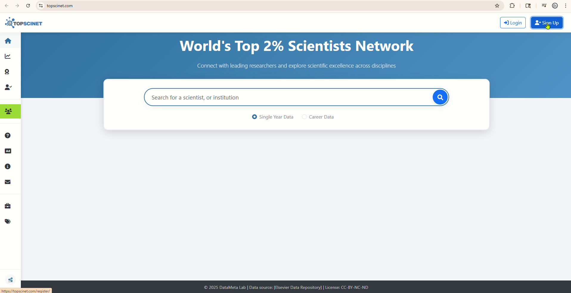 Top SCINET